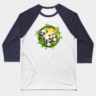 Panda Baseball T-Shirt